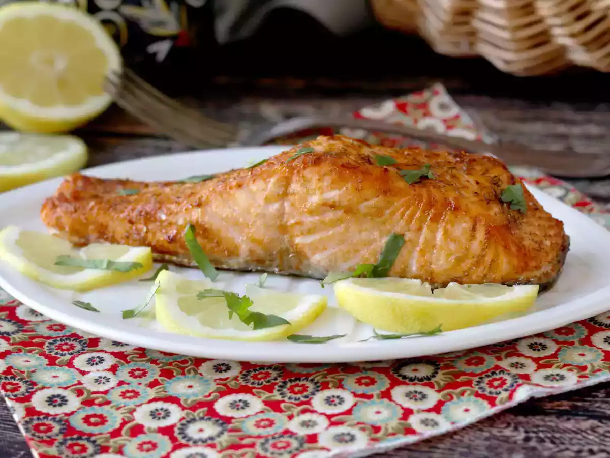 File de somon în Air Fryer: gătit sănătos și gustos! - poza 4