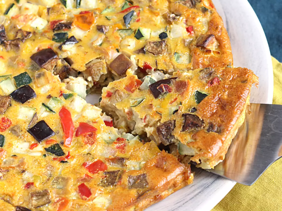 Flan cu legume - farfuria pentru toata familia - poza 2