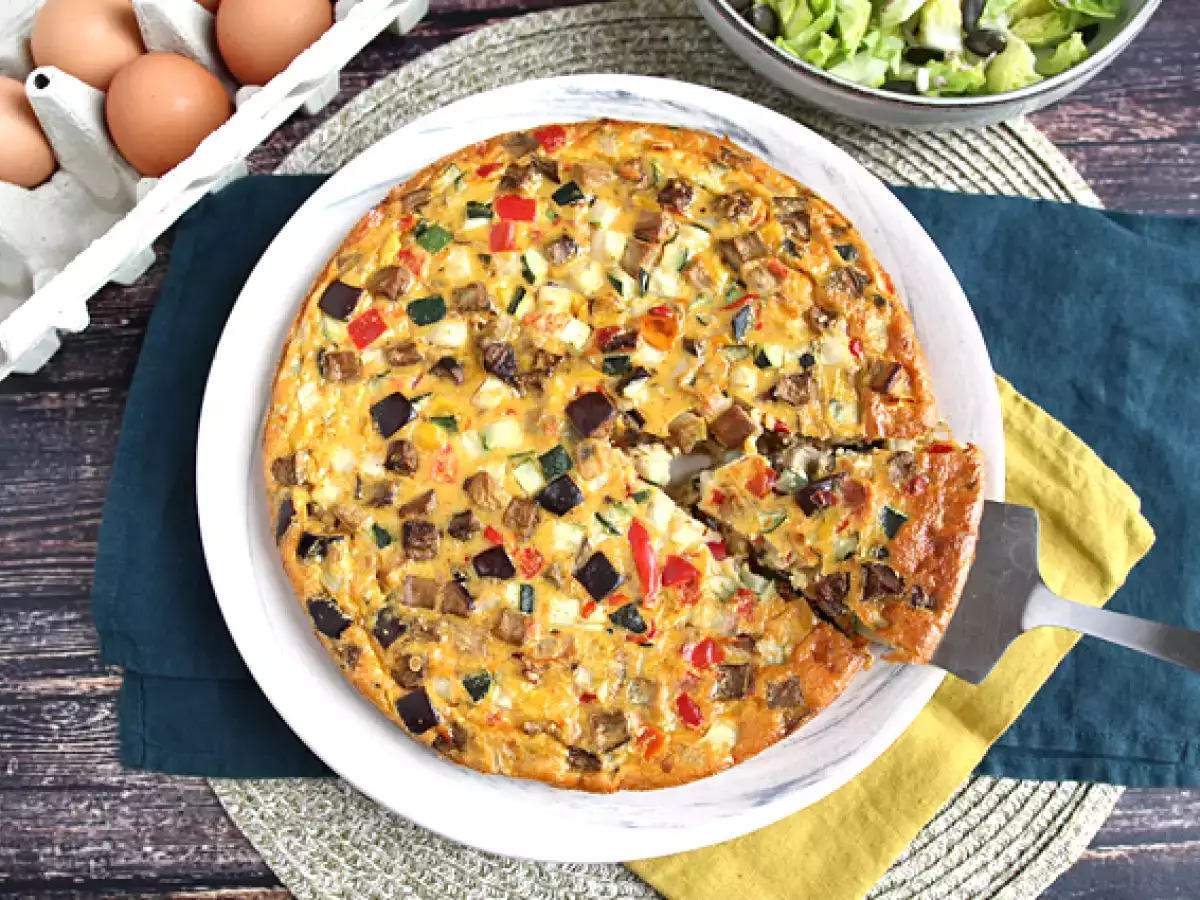 Flan cu legume - farfuria pentru toata familia - poza 3