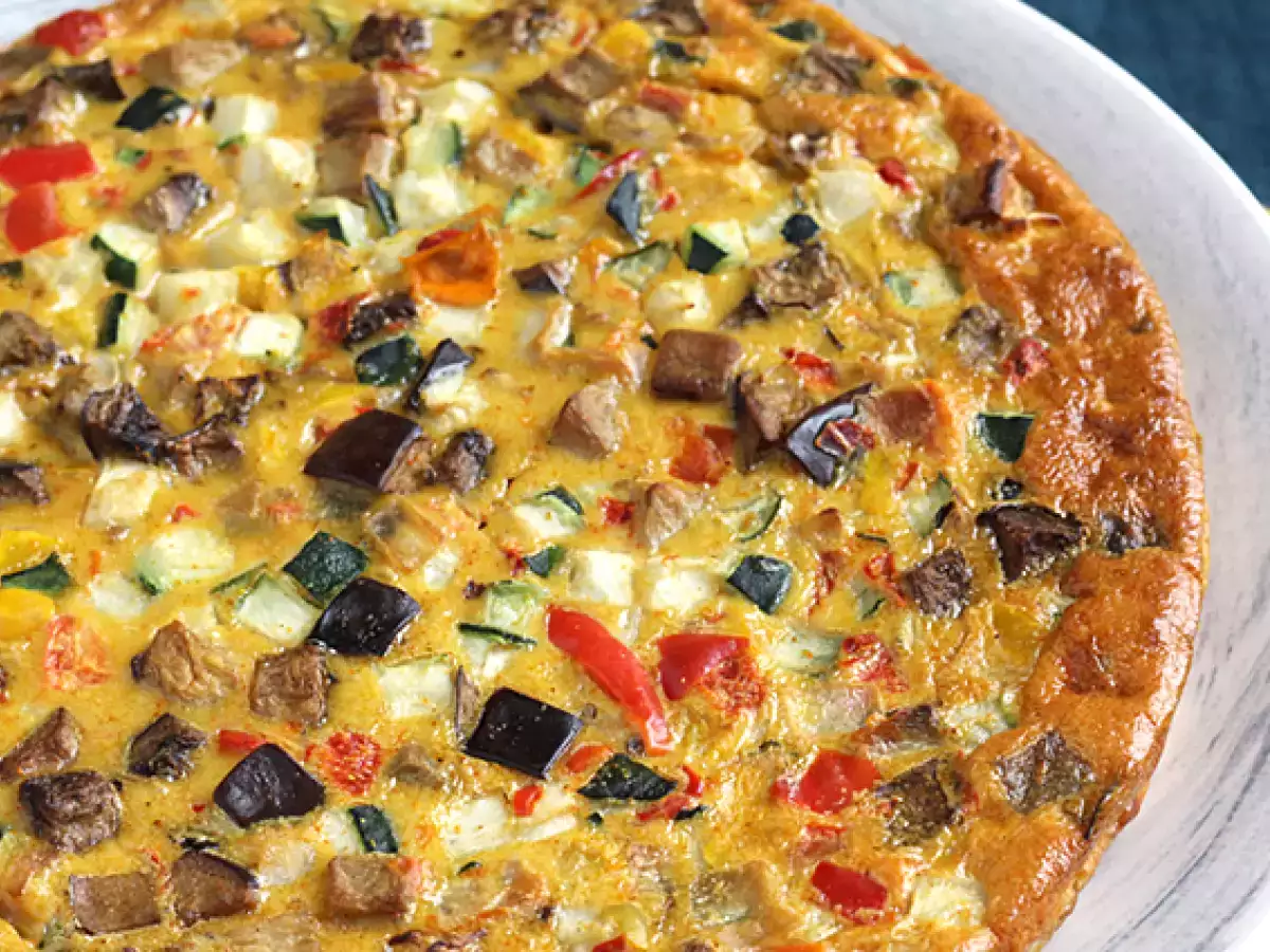 Flan cu legume - farfuria pentru toata familia - poza 4