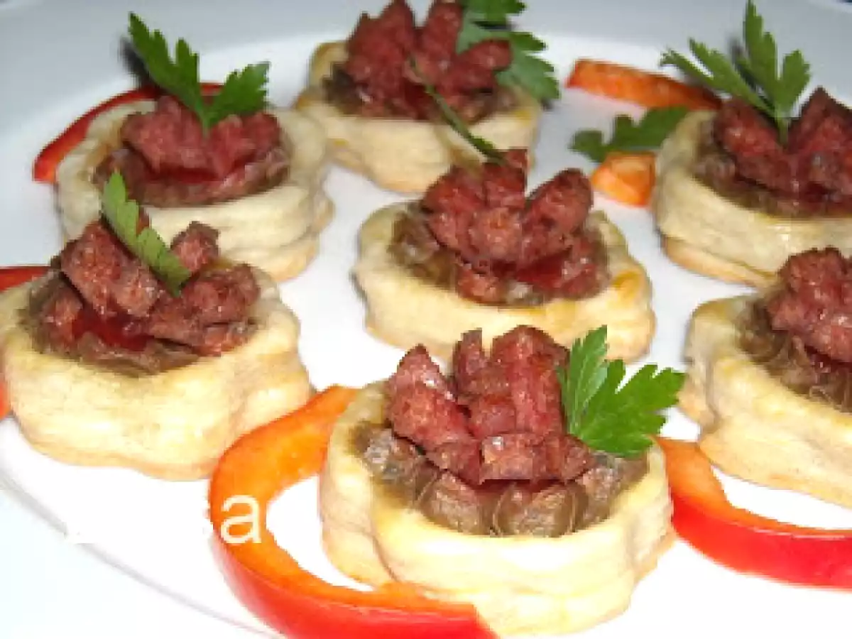 Floricele cu ficat si cabanos