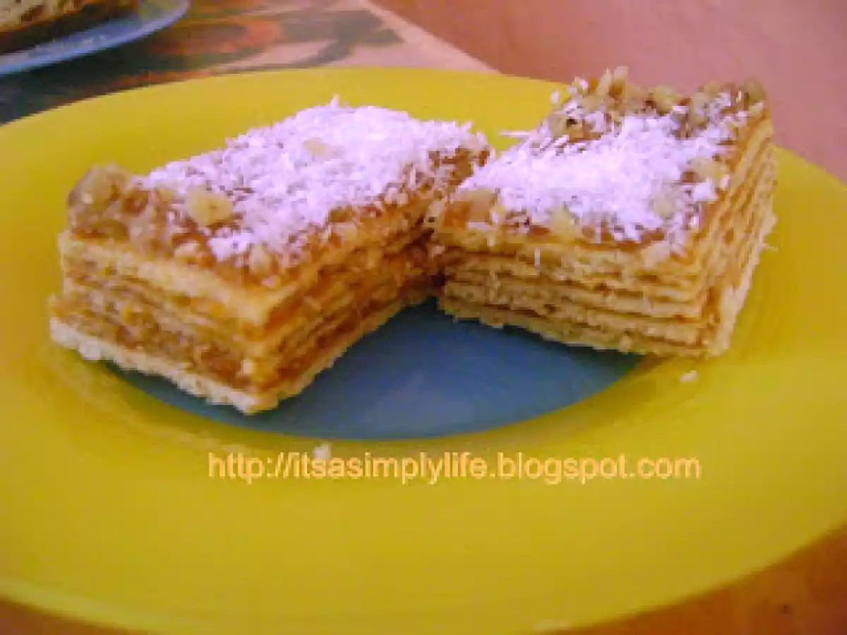 Foi cu crema de caramel