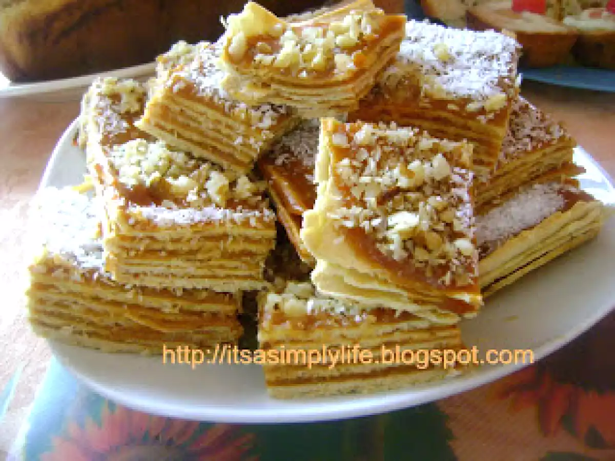 Foi cu crema de caramel - poza 3