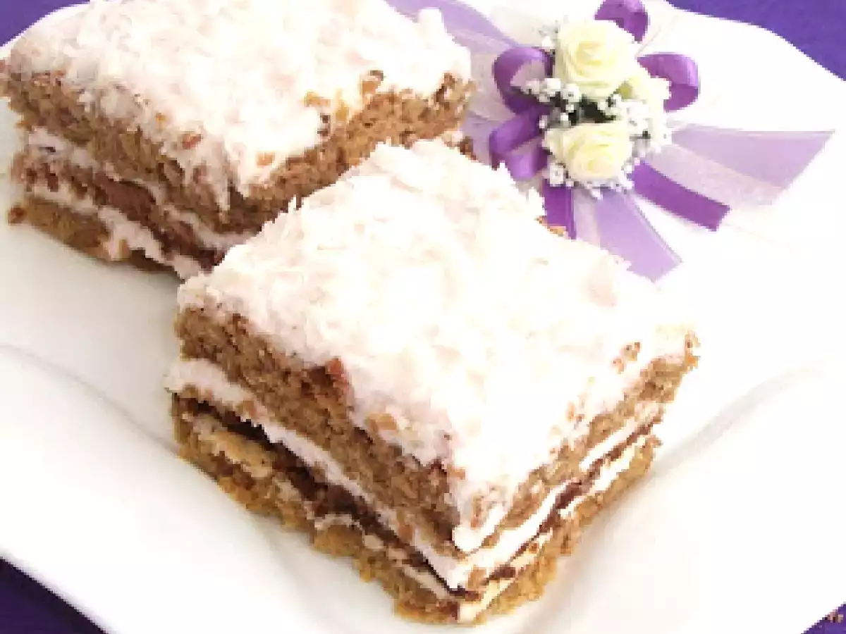 Foi de pandispan cu crema de mascarpone si Angelli - poza 2