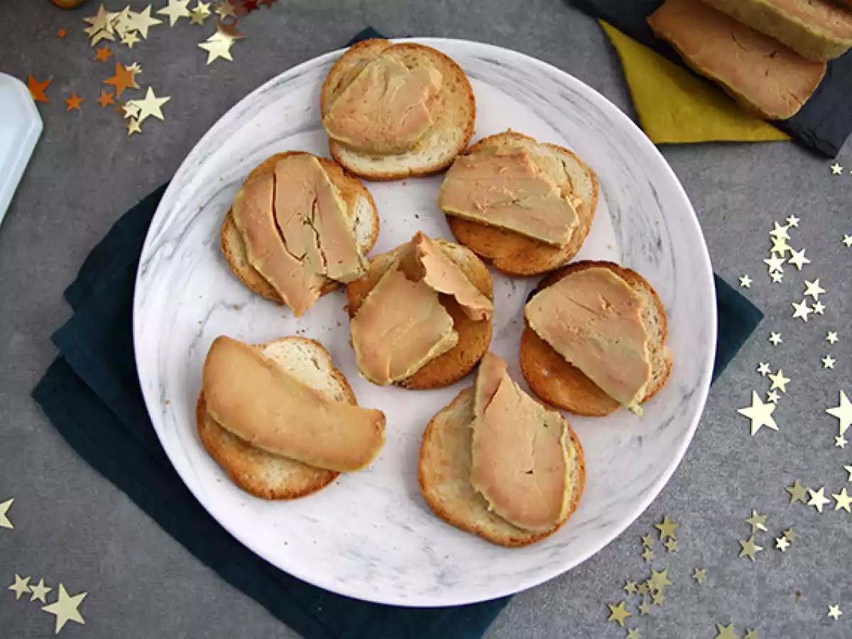 Foie gras in sare - poza 2