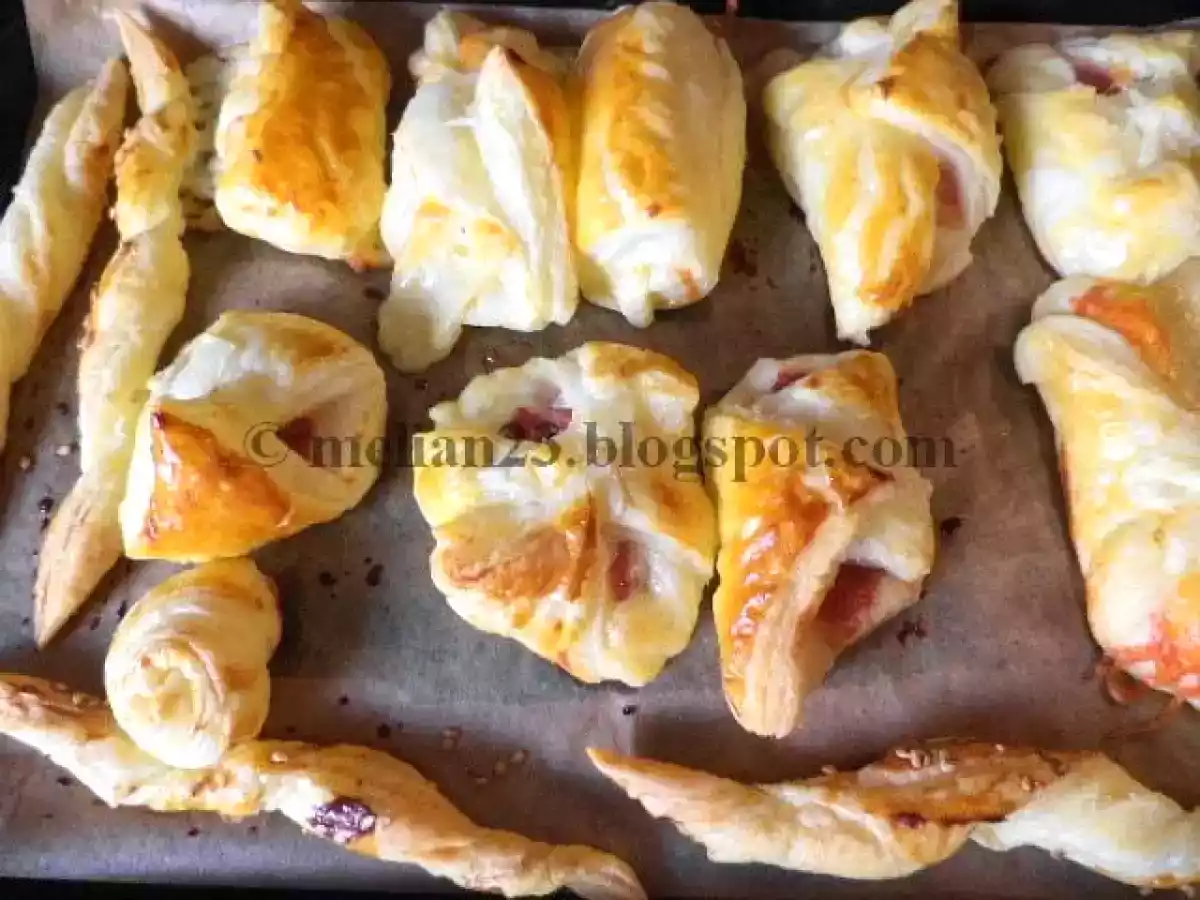 Foietaj cu cascaval si bacon - poza 4