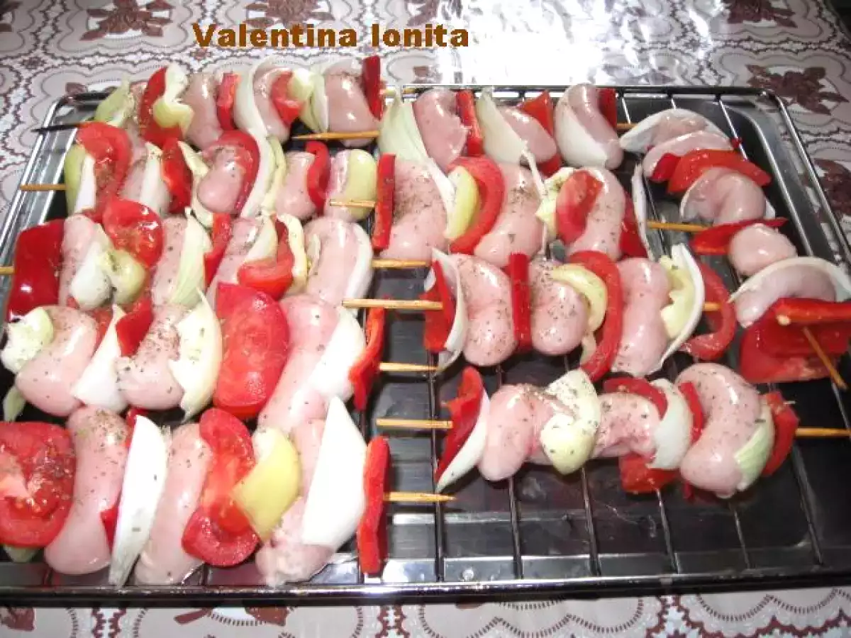 Frigarui de fudulii de curcan la grill (gratar) - poza 5