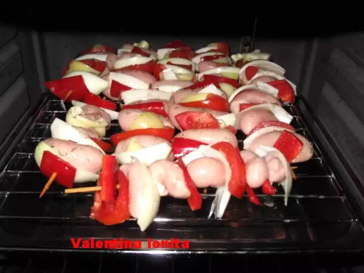 Frigarui de fudulii de curcan la grill (gratar) - poza 6