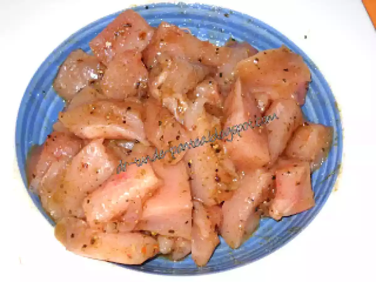 Frigarui de pui gatit la steamer cu sos de legume - poza 3