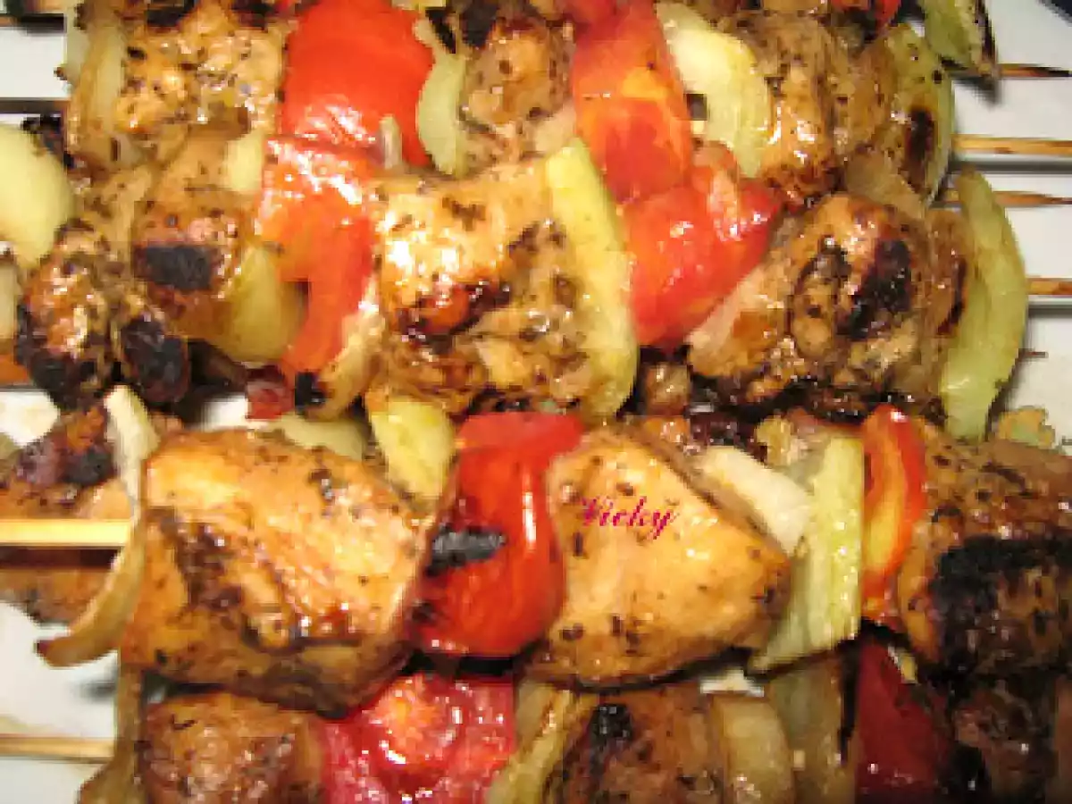 Frigarui de pui marinate