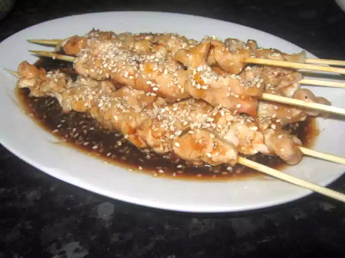 Frigarui in sos de soia cu susan