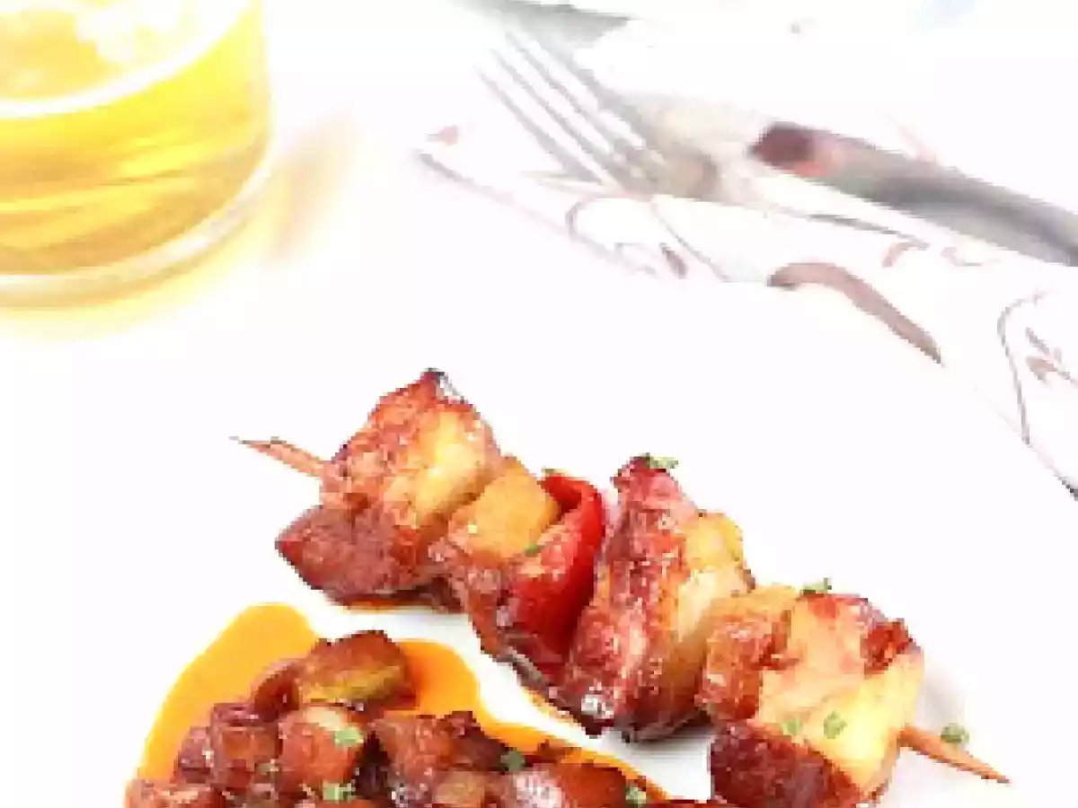 Frigarui in sos (Schaschlik)