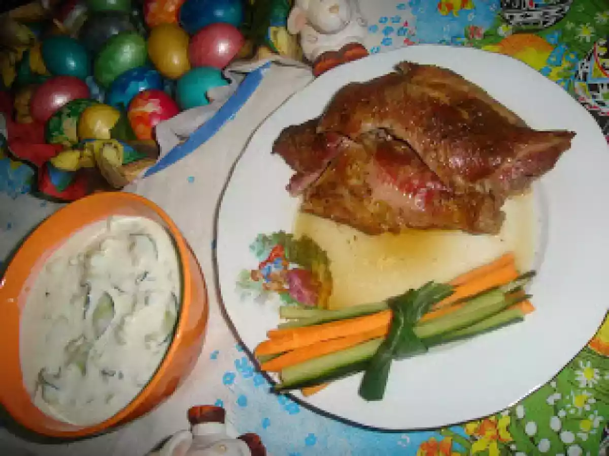 Friptura de ied in sos de vin