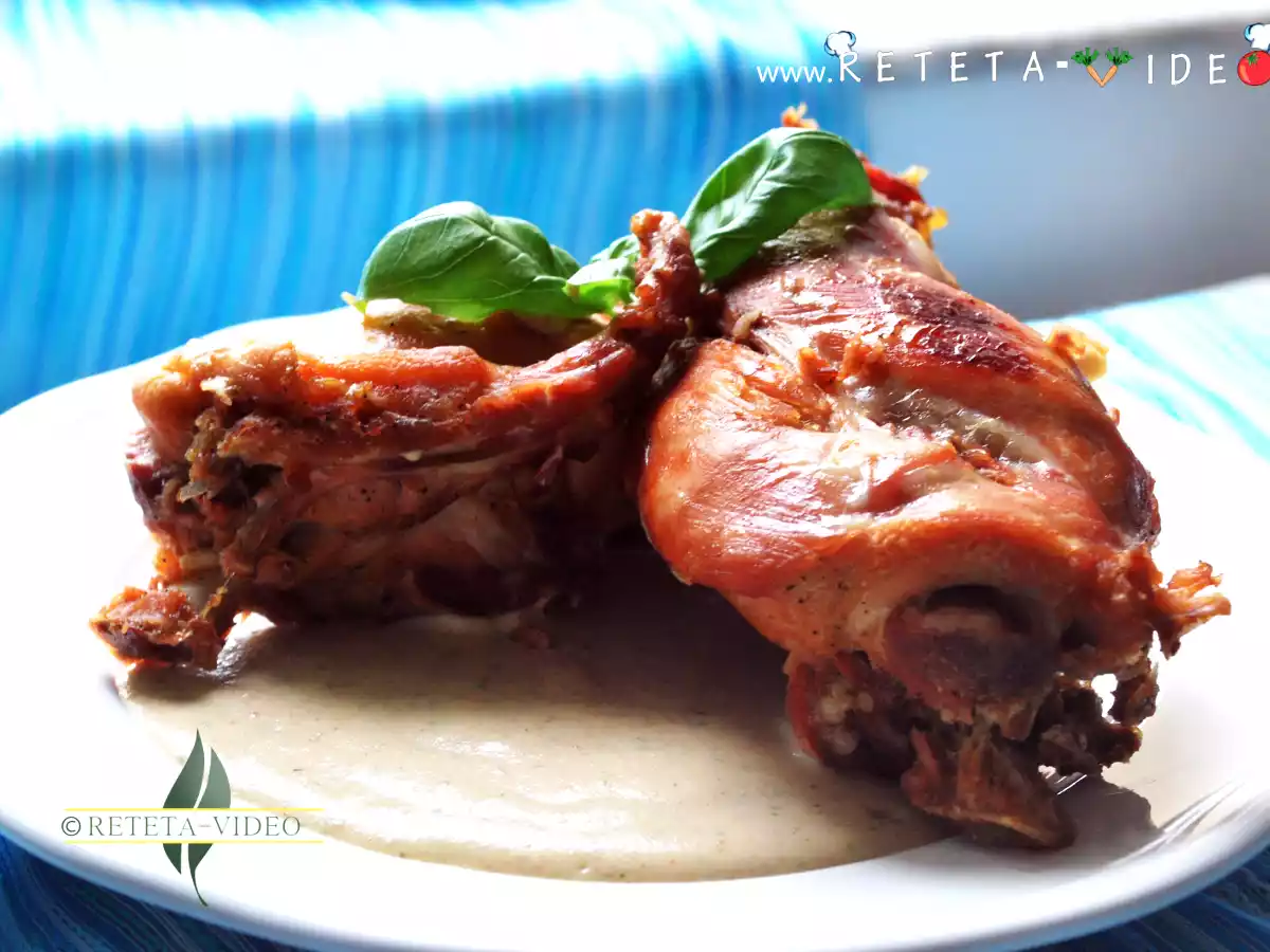 Friptura de Iepure cu Sos de Busuioc (Reteta Video)