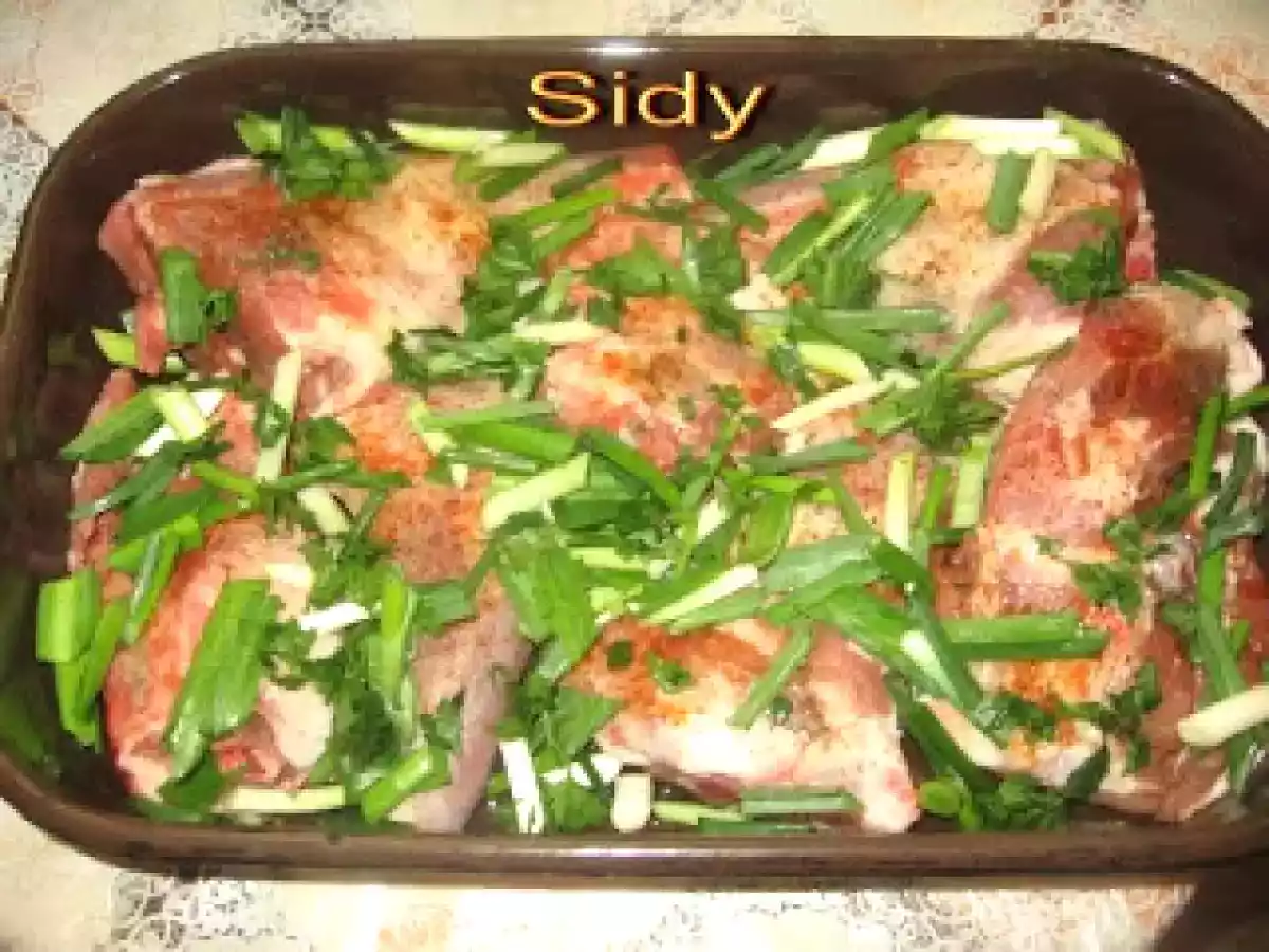 Friptura de miel cu ceapa si usturoi verde - poza 2