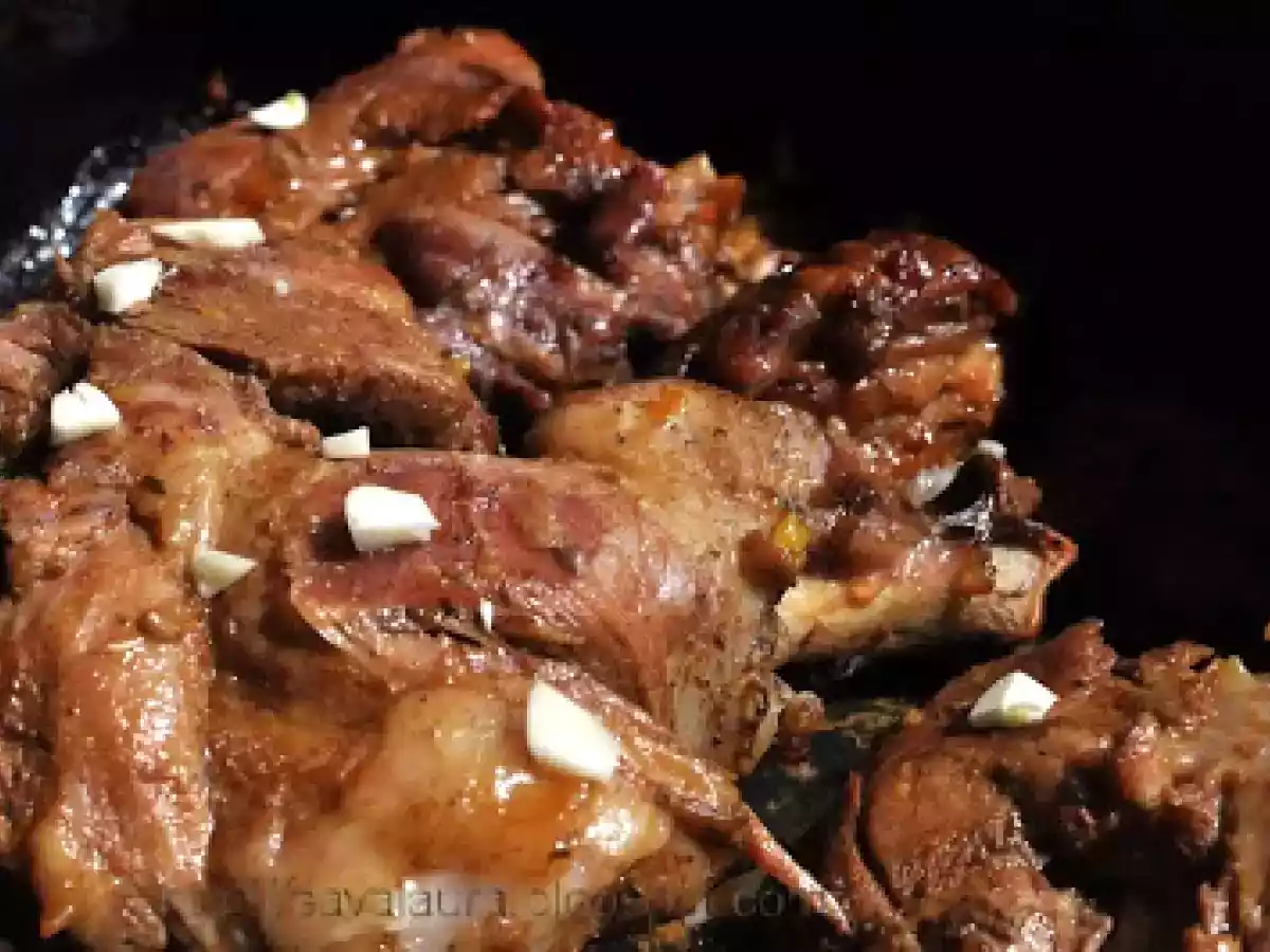 Friptura de miel la tava