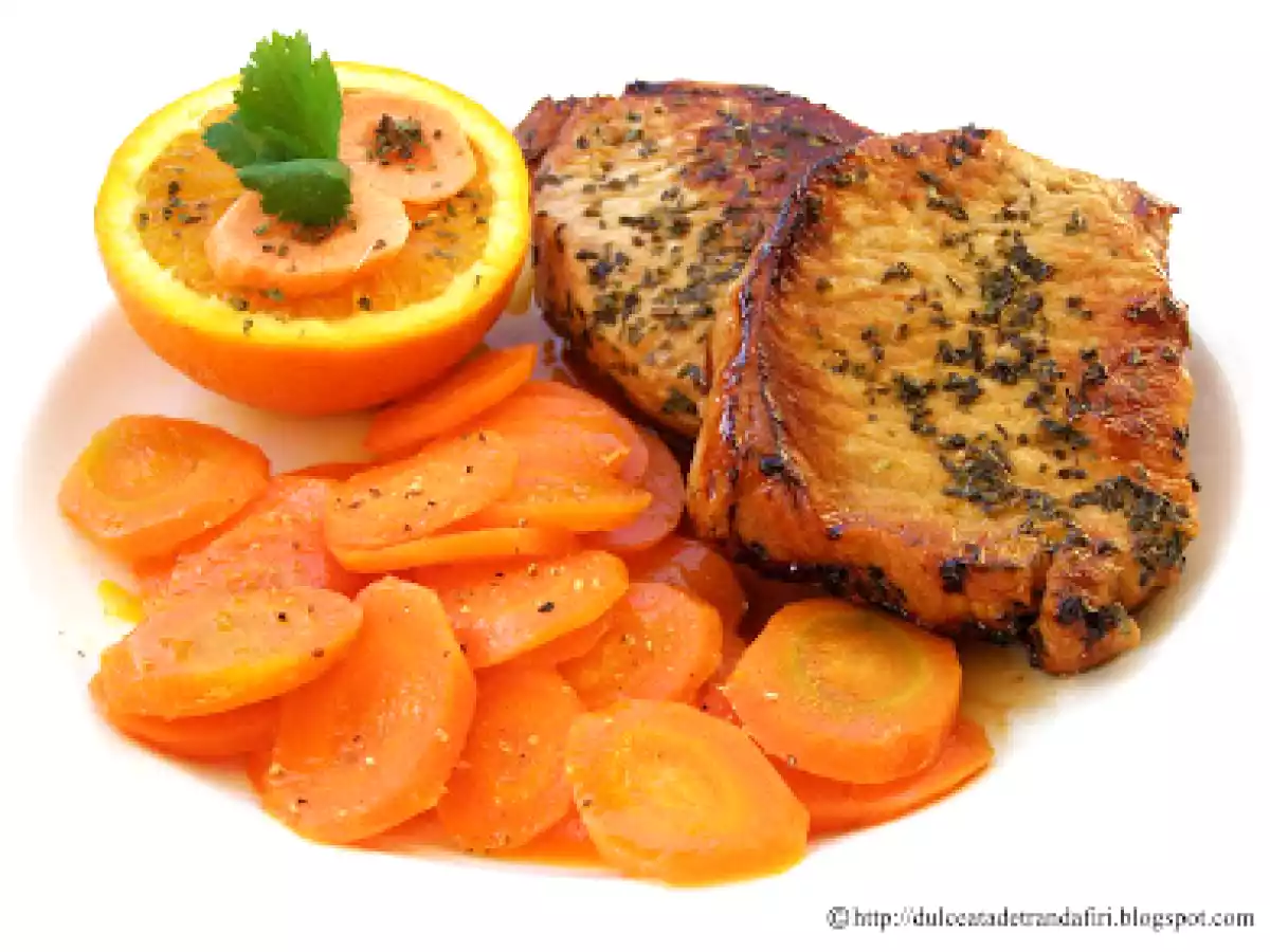 Friptura de porc cu morcovi - poza 2