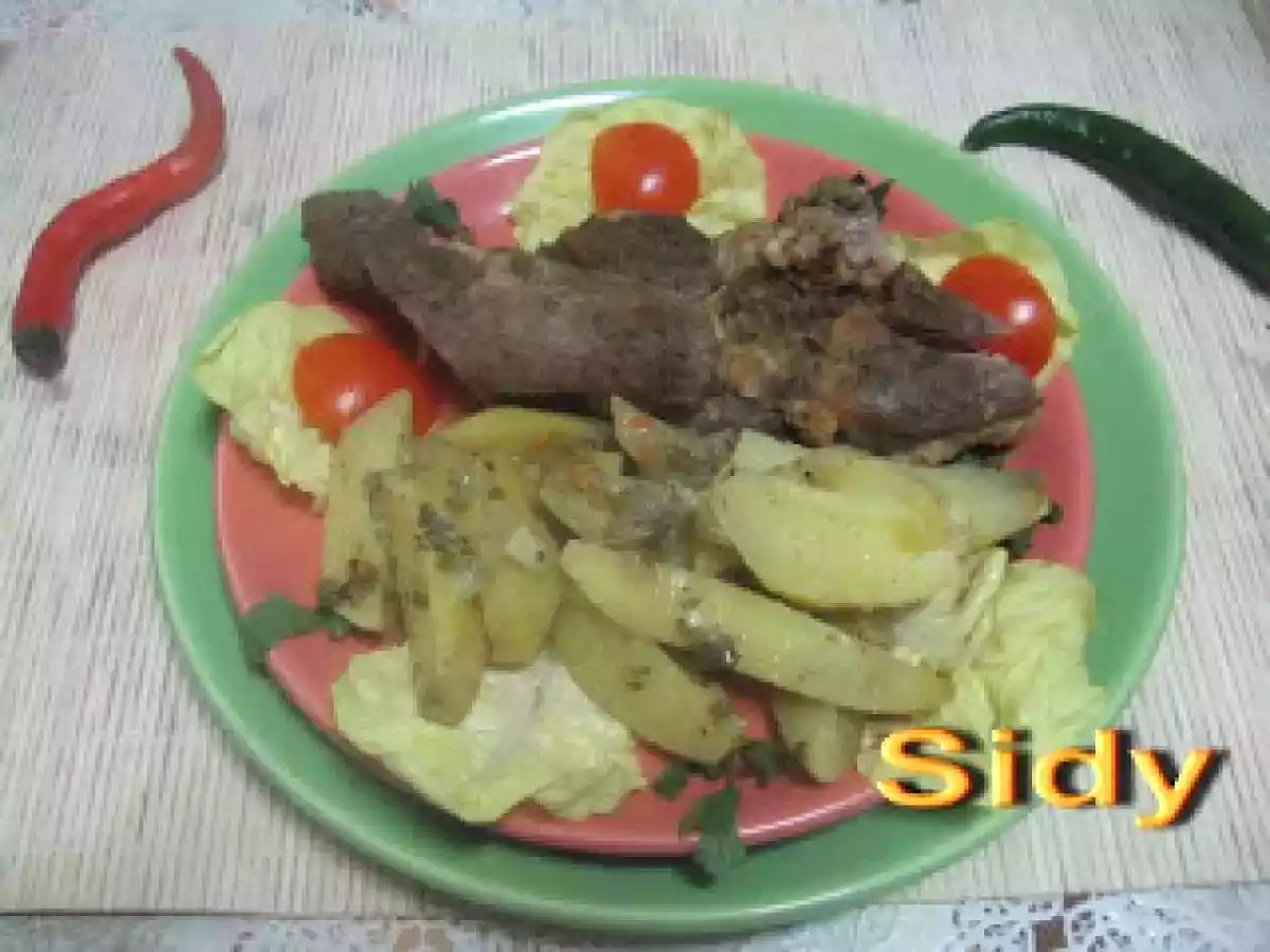 Friptura de porc in punga Knorr cu cartofi brutaresti - poza 3