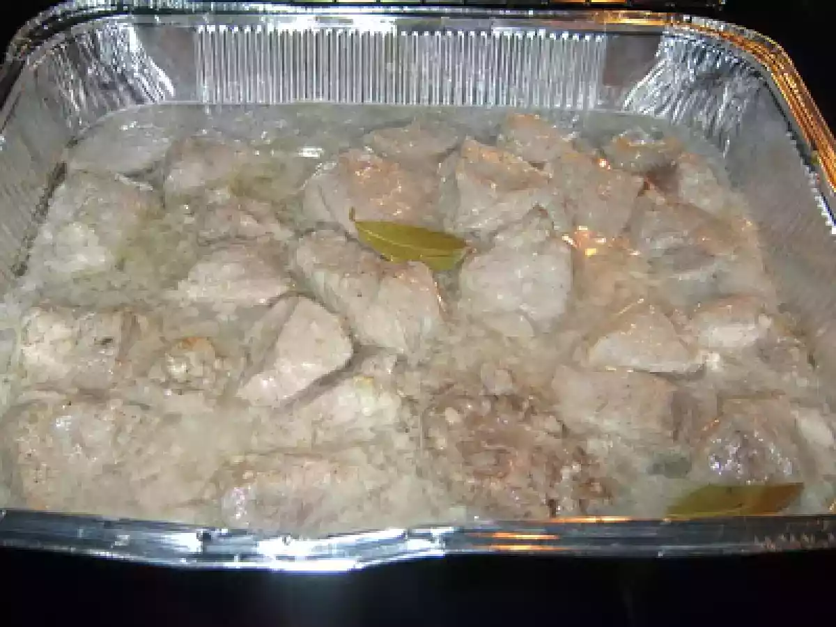 Friptura de porc pe pat de legume - poza 2