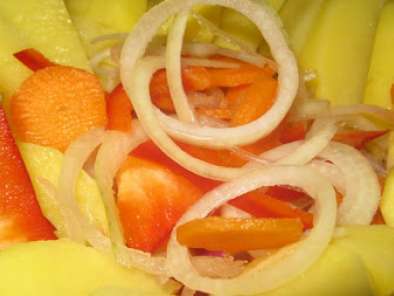 Friptura de porc pe pat de legume - poza 3