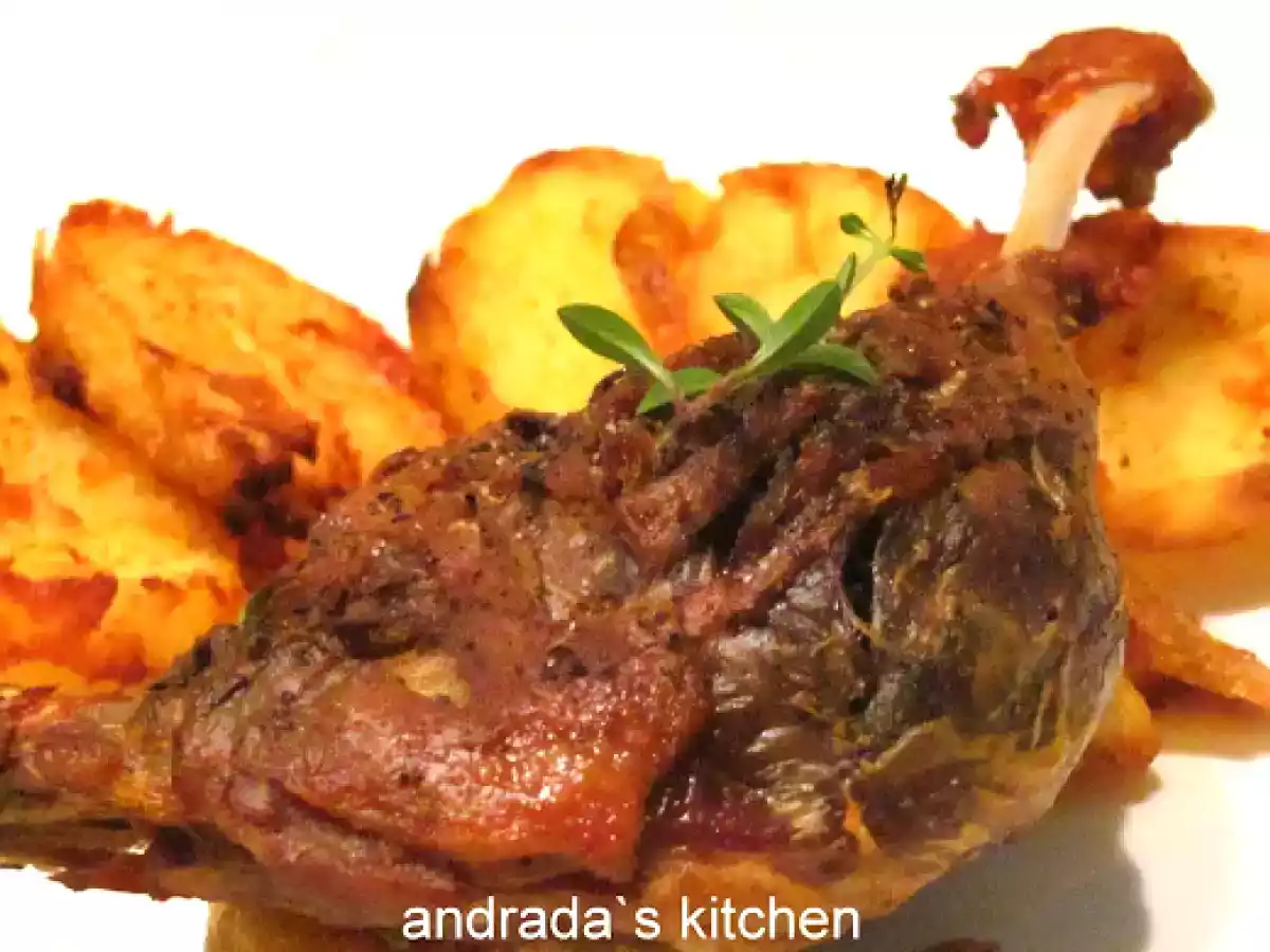 Friptura de pulpe de rata - Cuisses de Canard Confites - poza 3