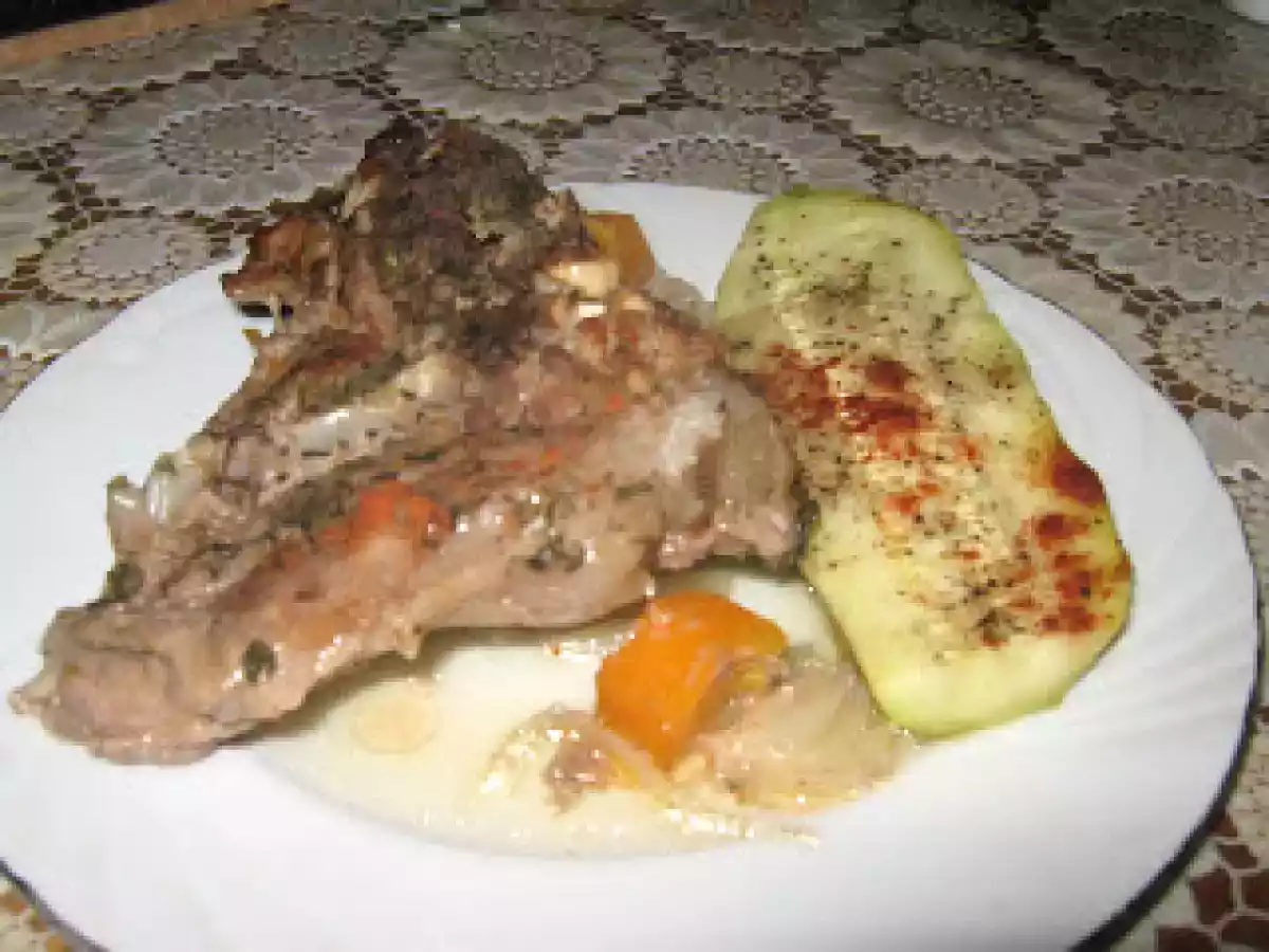 Friptura de vita cu dovlecei la cuptor - poza 2