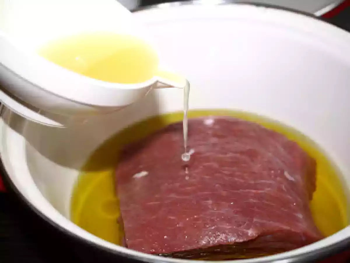 Friptura de vita in ulei, cu ardei copti - poza 3