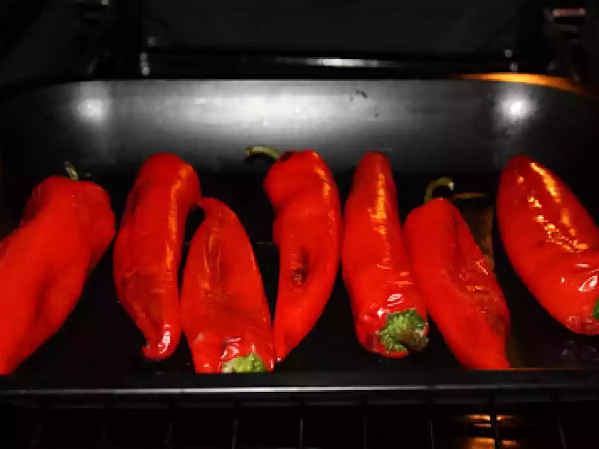 Friptura de vita in ulei, cu ardei copti - poza 7