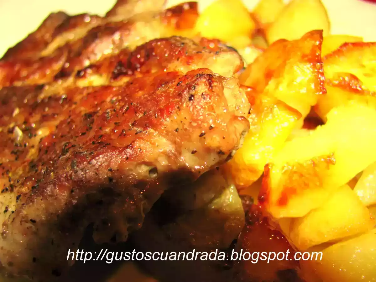 Friptura din ceafa de porc