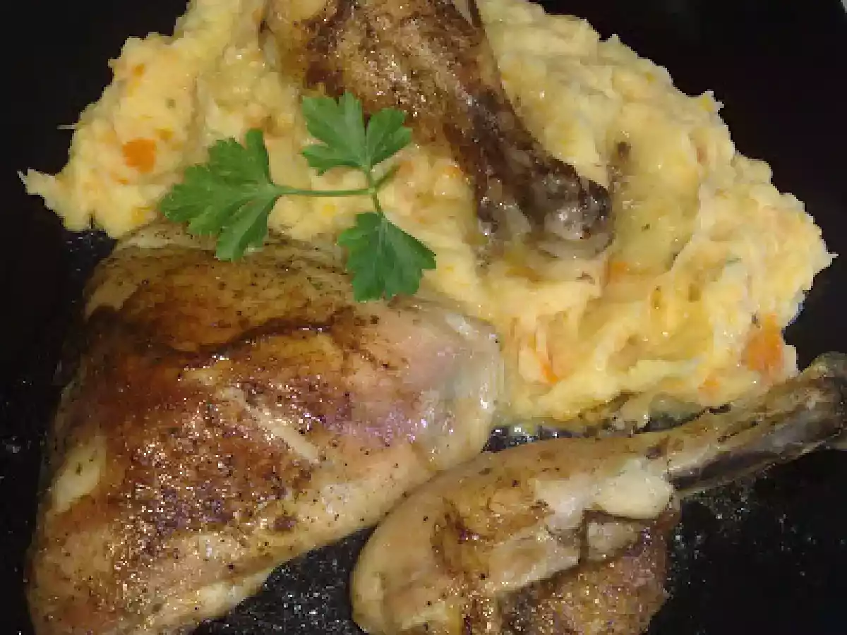 Friptura din pulpe de pui la capac