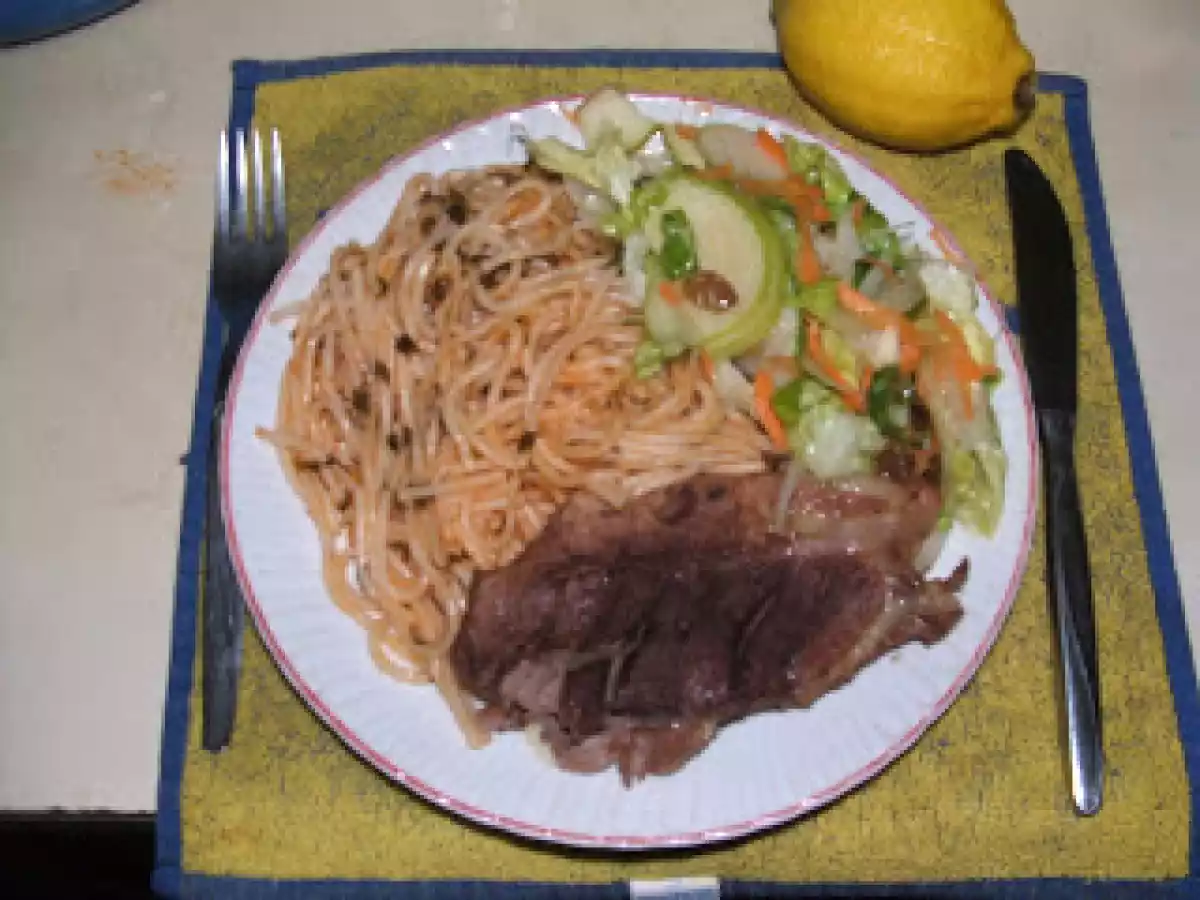 Friptura Innabusita In Sos De Patrunjel