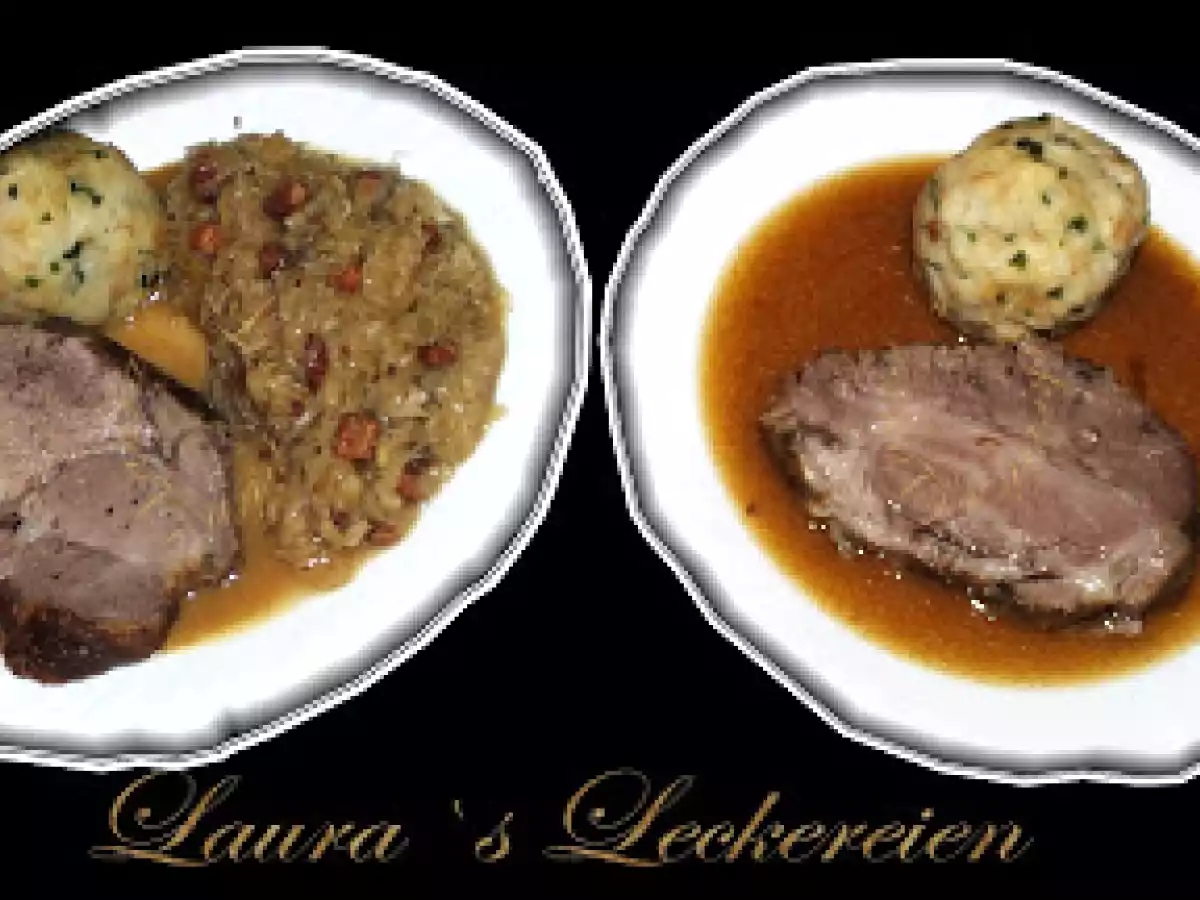 FRIPTURA WIENEZA DIN CEAFA DE PORC cu GARNITURA DE VARZA