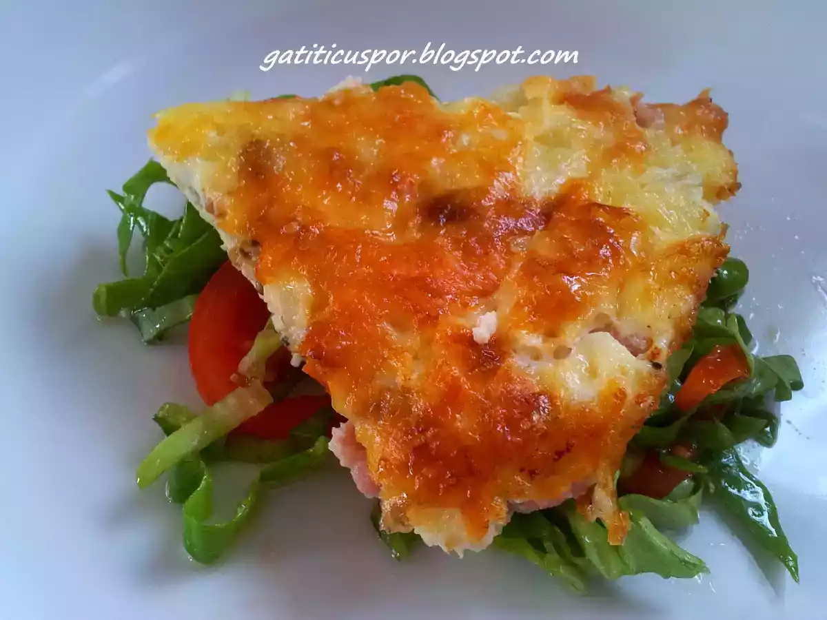 Frittata Cu Bacon Si Cascaval - poza 2