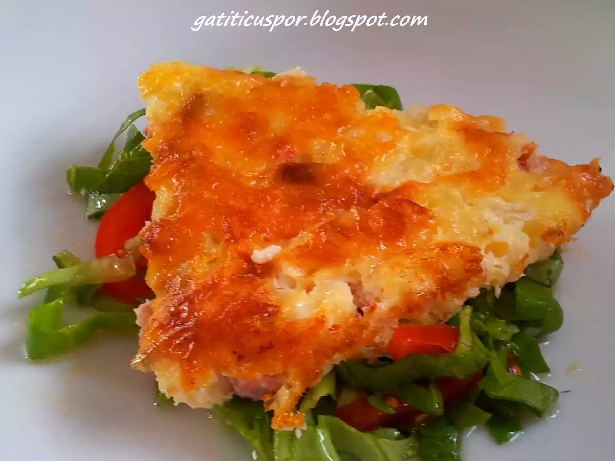 Frittata Cu Bacon Si Cascaval - poza 4