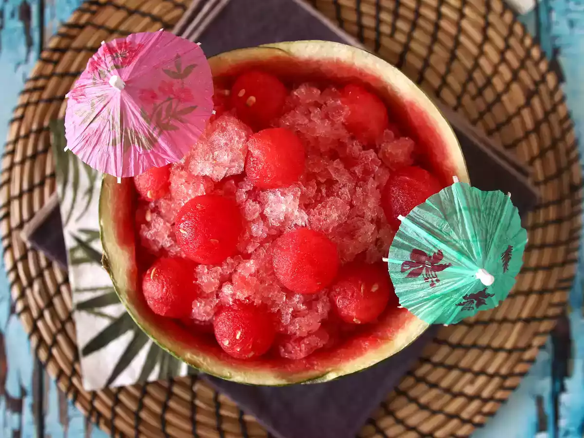 Frosé de pepene verde: cocktail-ul cu granita si rosé, super revigorant - poza 3