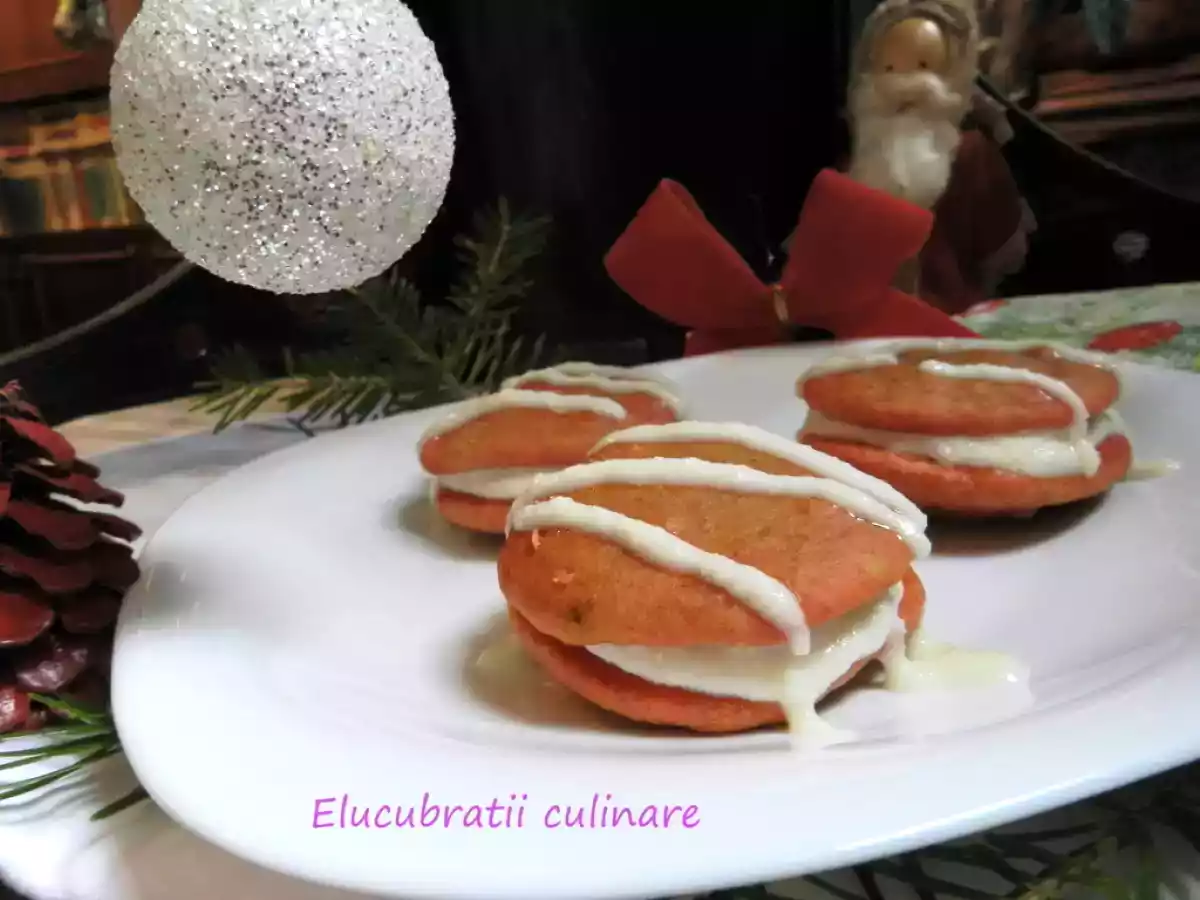 Fursecuri Catifea Roșie - Red Velvet Cookies