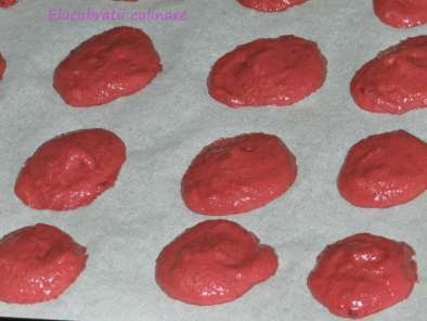 Fursecuri Catifea Roșie - Red Velvet Cookies - poza 3