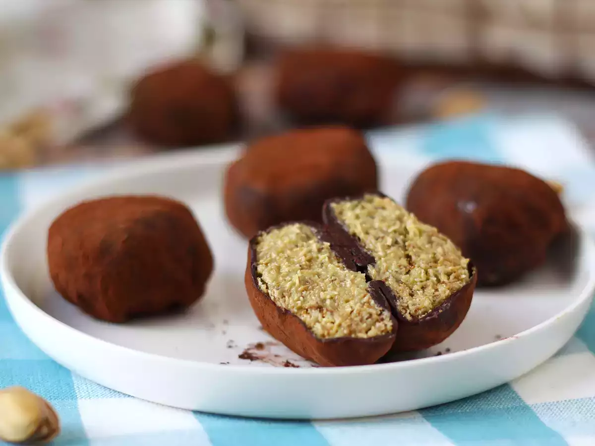 Fursecuri cu brânză tip Dubai, rețeta virală pentru mochis cu umplutură de fistic și kataif - poza 3