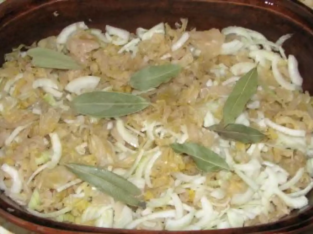 Gaina afumata pe varza murata - poza 6