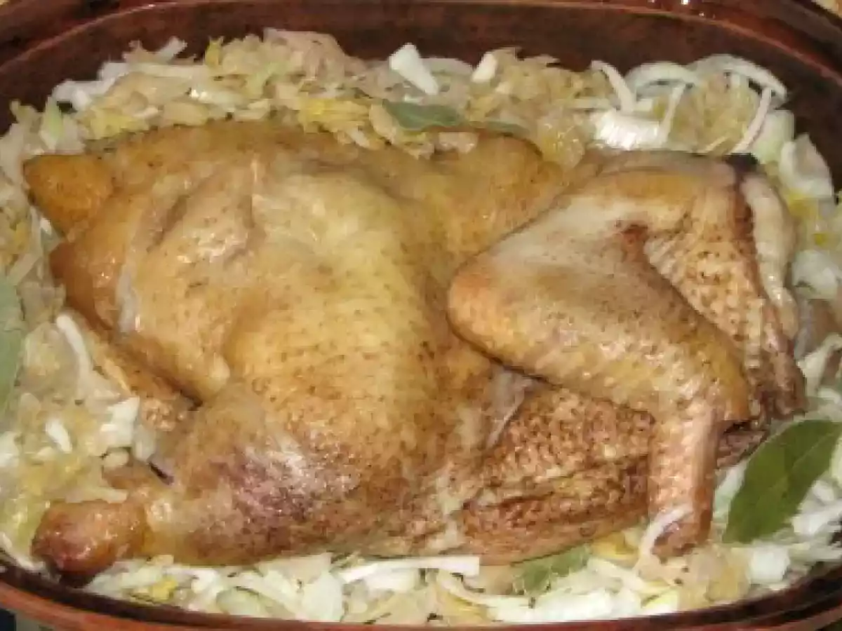 Gaina afumata pe varza murata - poza 8