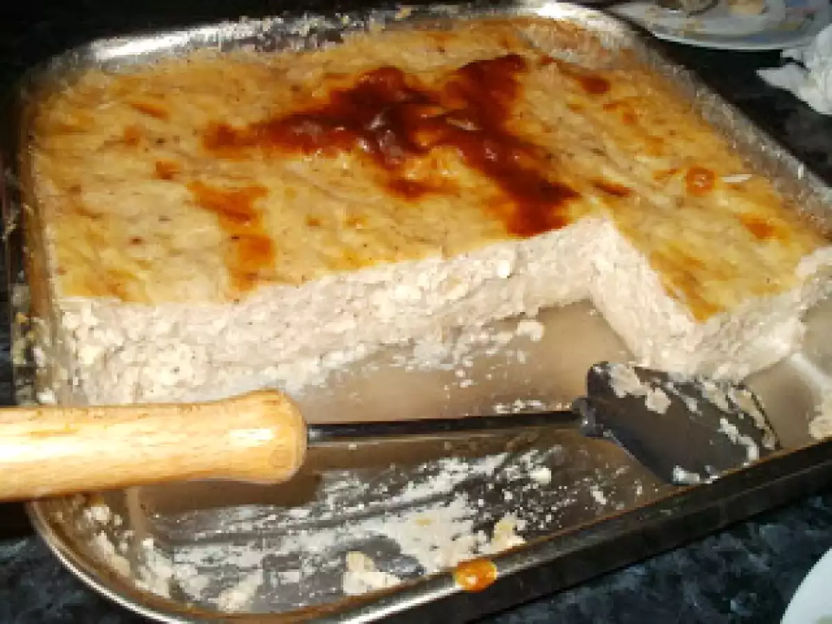 Galatopita cu macaroane - placinta de lapte - poza 2