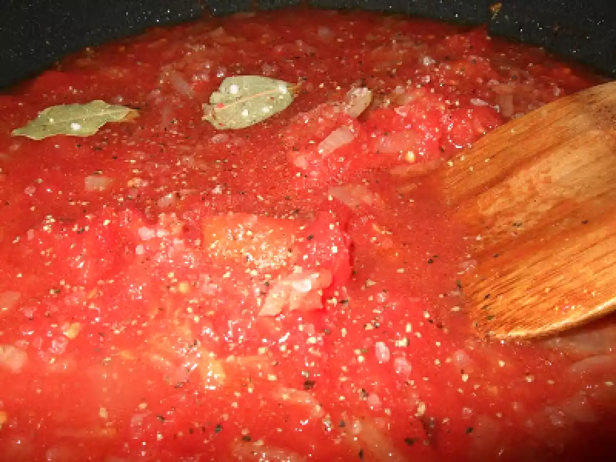 Galuste cu mamaliga si bors de loboda - poza 9