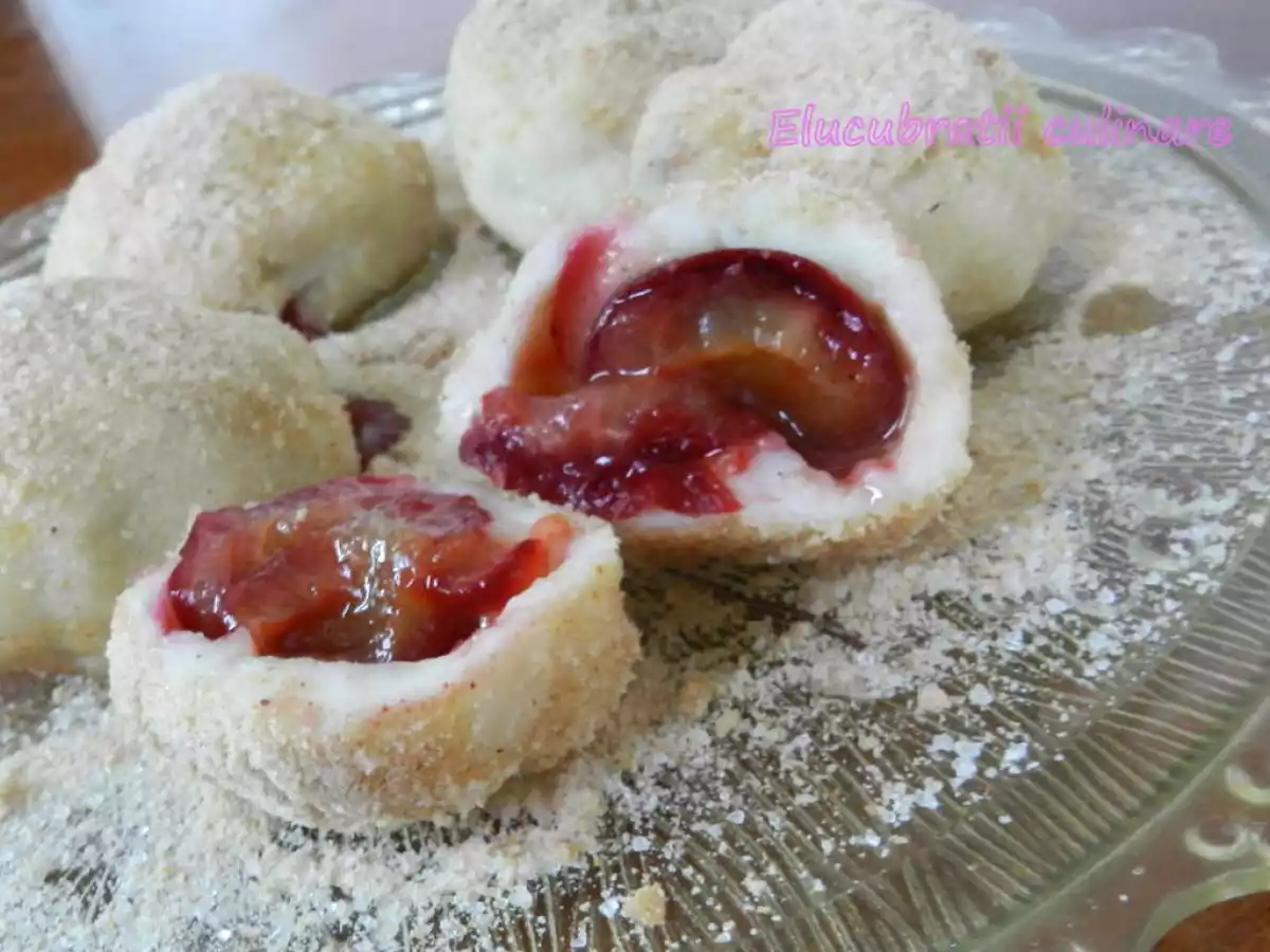 Găluște rapide cu prune