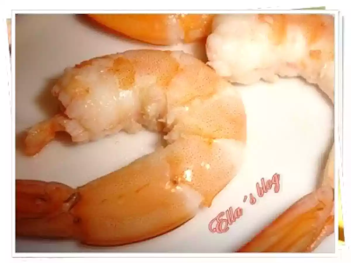 Gambas en gabardina (Creveti prajiti in aluat) - poza 5