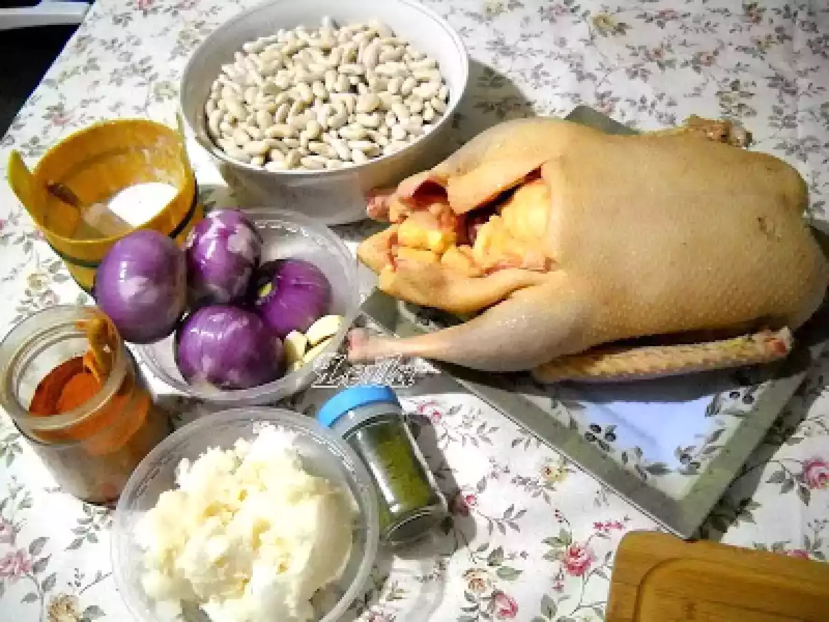 Gasca cu fasole uscata la oala de lut - poza 2