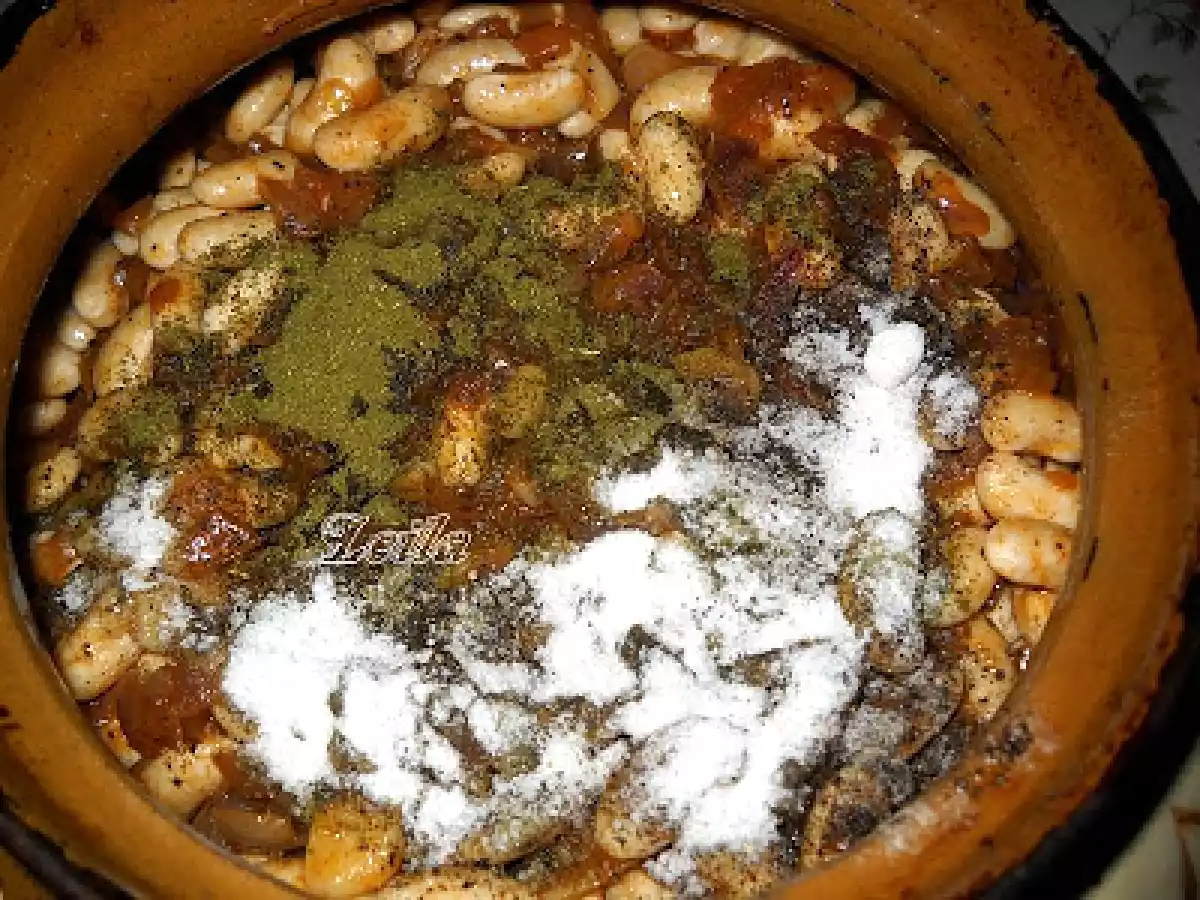 Gasca cu fasole uscata la oala de lut - poza 8