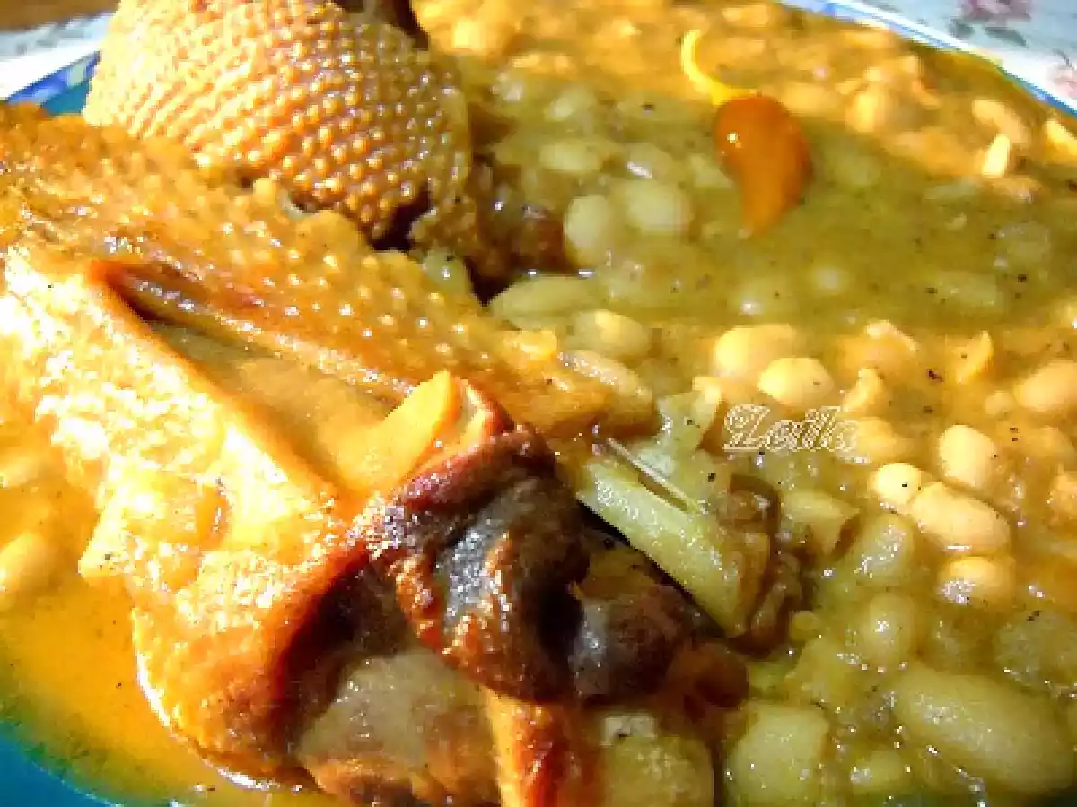 Gasca cu fasole uscata la oala de lut - poza 9