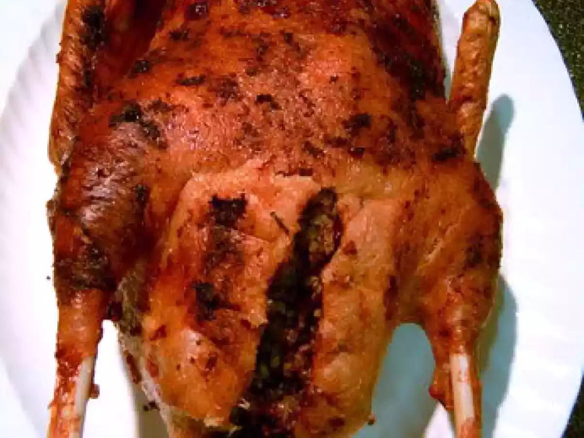 Gasca umpluta cu castane