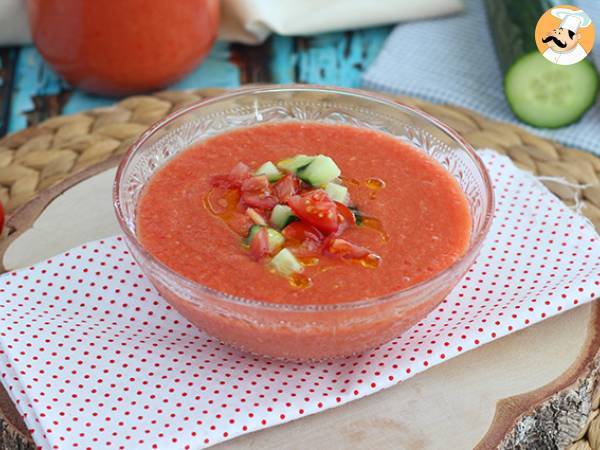 Gazpacho simplu si rapid