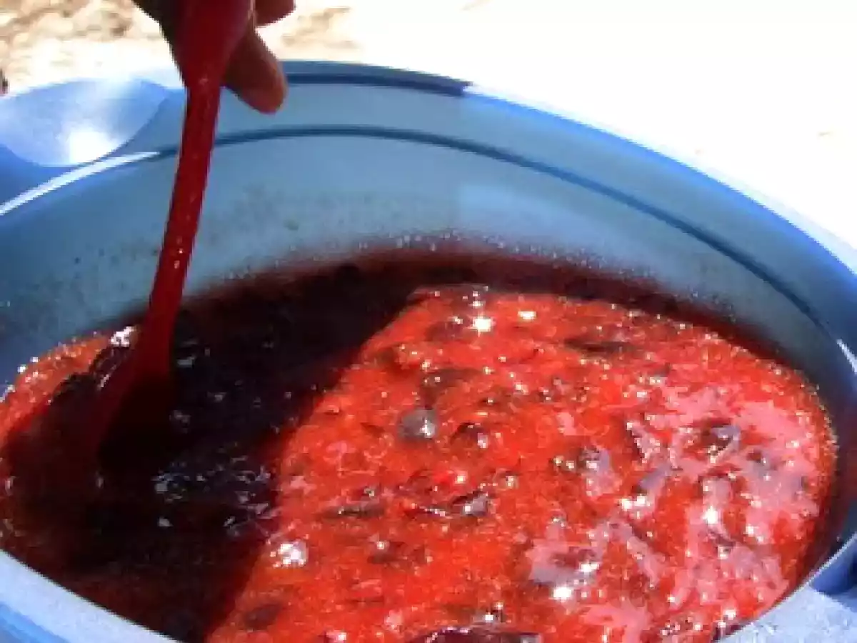 Gem de corcoduse, cu mere si morcovi - poza 5